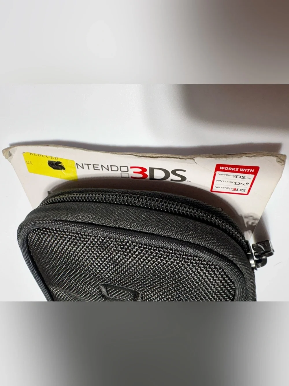 Nintendo Portable Travel Case in Black and Gray